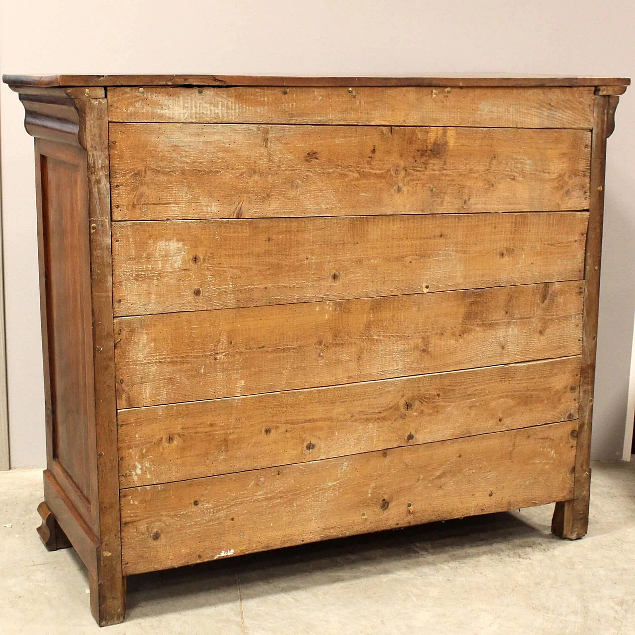 Louis Philippe solid walnut sideboard with doors and drawers, mid-19th century 6