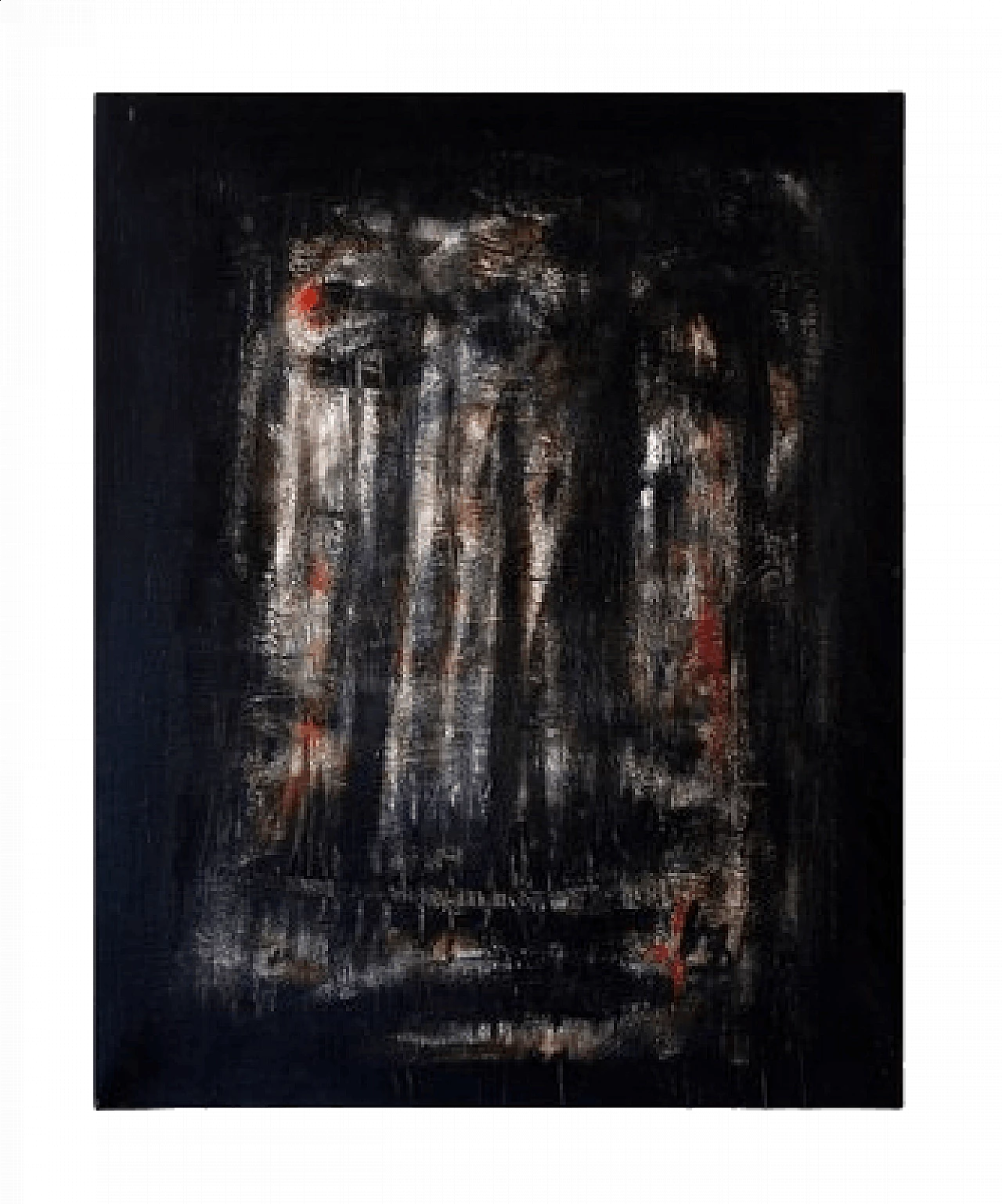 Massimo D'Orta, The Big Winter Am.6, oil on canvas, 2000s 6