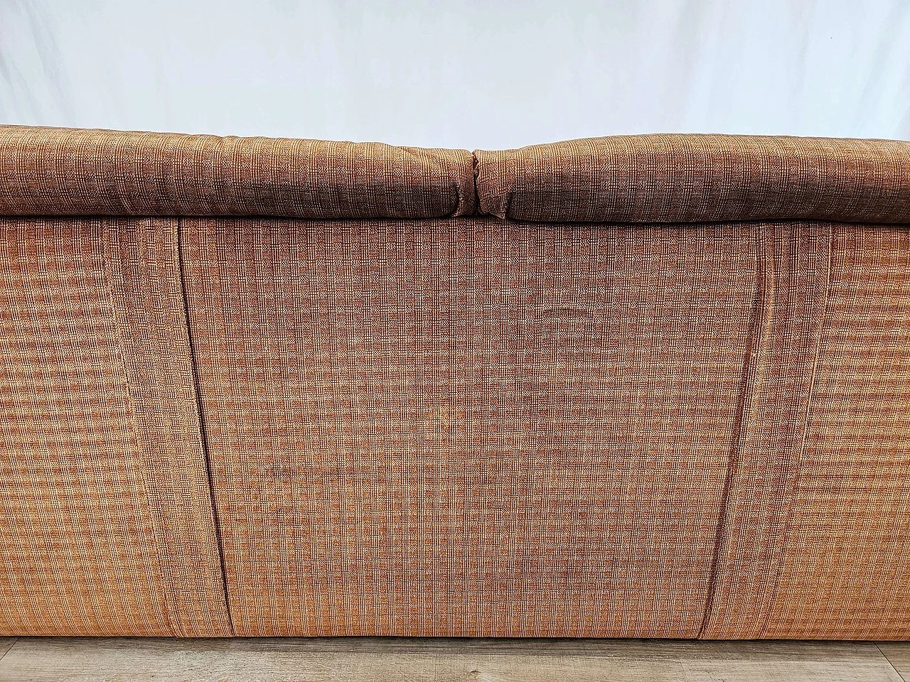 Two-seater brown fabric sofa by Doimo, 1970s 29