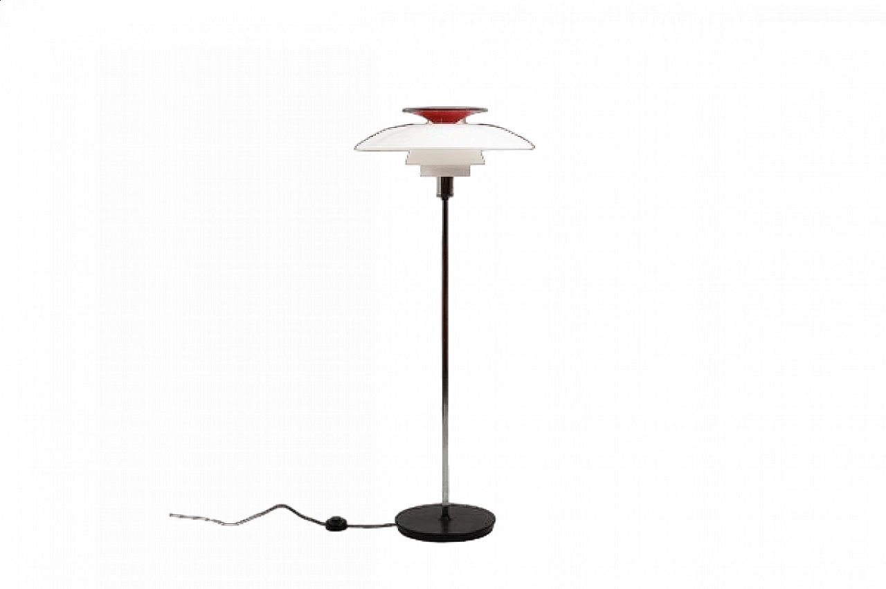 Lampada da terra PH80 di Poul Henningsen per Louis Poulsen, anni '80 7