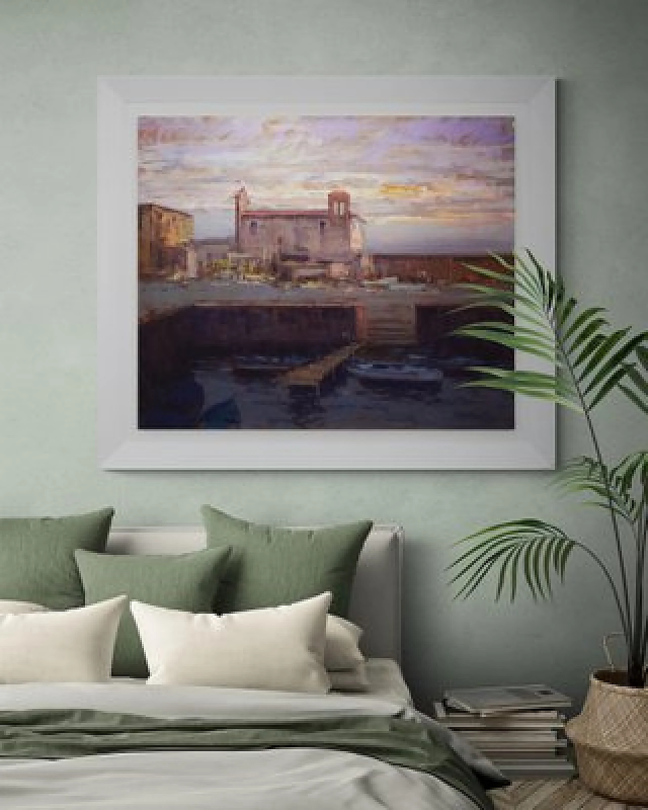 Renato Criscuolo, Pozzuoli, olio su tela, anni 2000 2