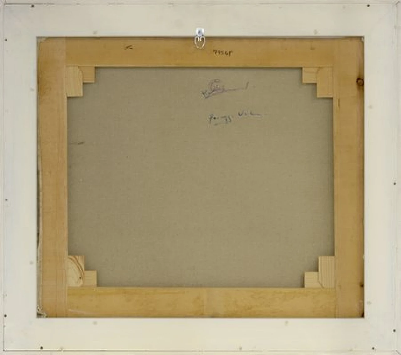 Renato Criscuolo, Urban Landscape, oil on canvas, 2000s 6