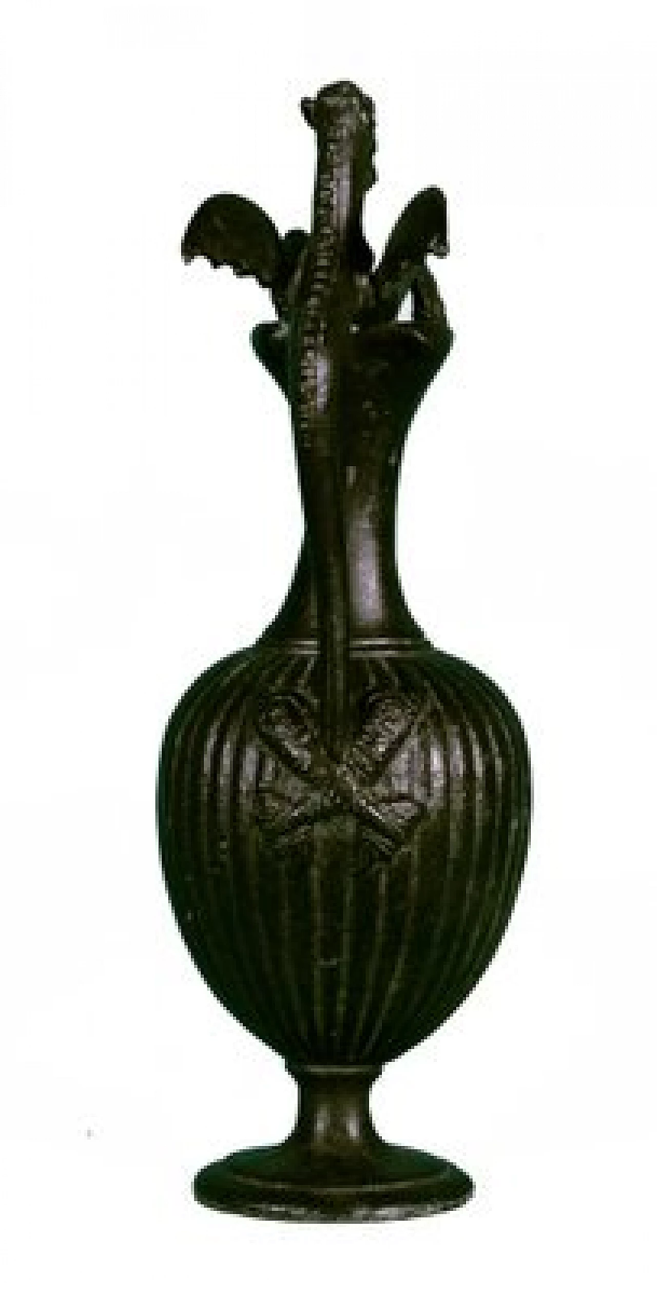 Bronze vase by Fonderia Chiurazzi, 1950s 5