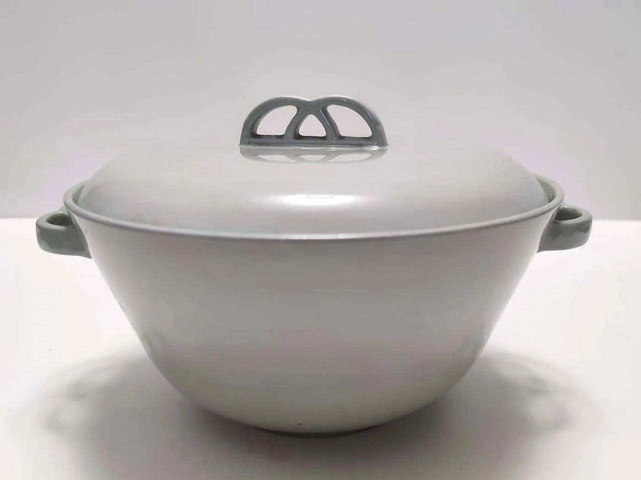 Vittuone centerpiece bowl with plate by Guido Andlovitz for Laveno, 1936 1