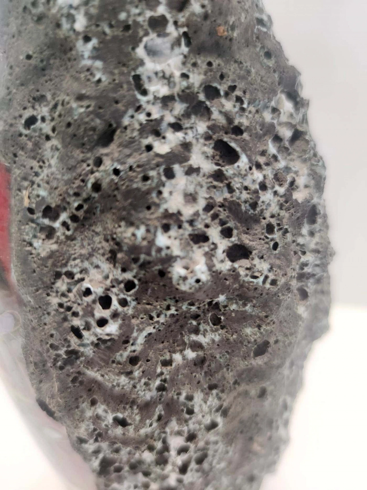 Vaso in terracotta lava di Giulianelli per Ceramiche San Marino, anni '50 5