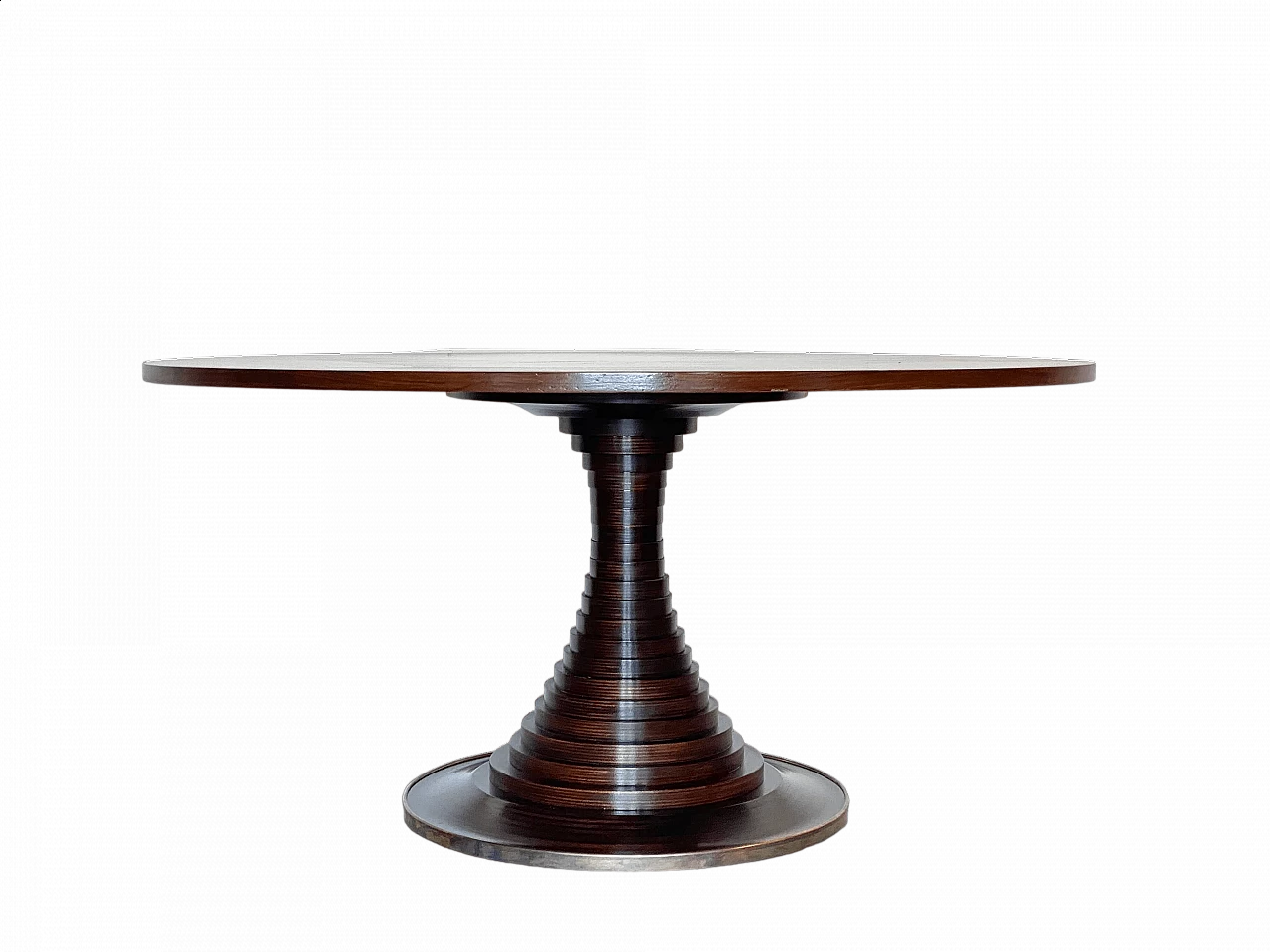 Rosewood 180 table by Carlo De Carli for Sormani, 1970s 21