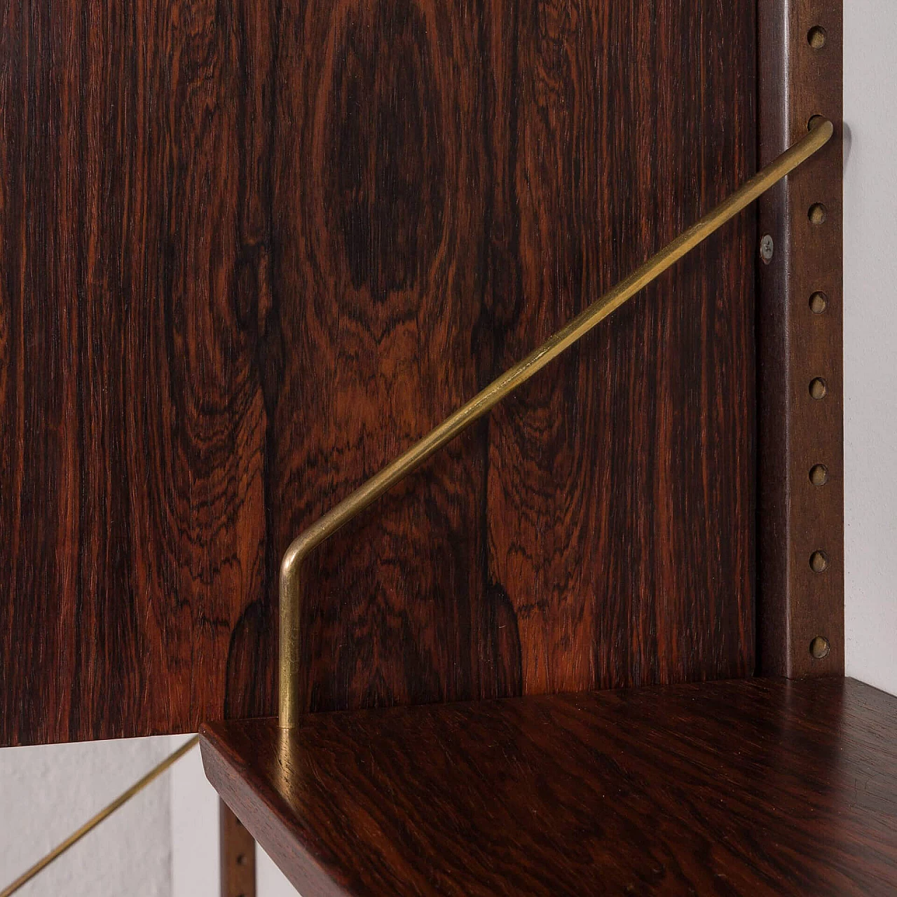 Modular rosewood bookcase with five cabinets by Thygesen and Sorensen for Hansen & Guldborg, 1960s 16