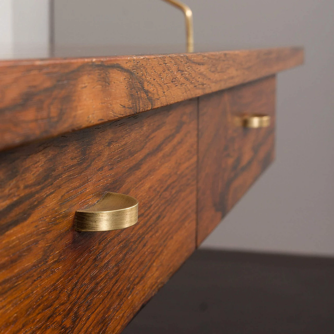 Rosewood bookcase with desk by Preben Sorensen for PS System, 1960s 19