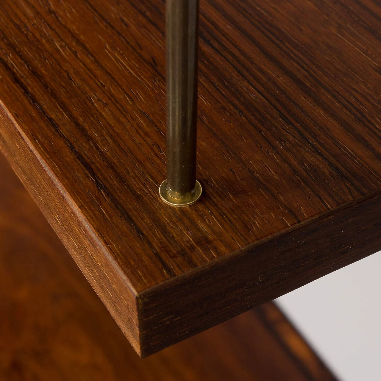 Libreria modulare in palissandro danese con mobile ad ante scorrevoli di Preben Sorensen per PS System, anni '60 13