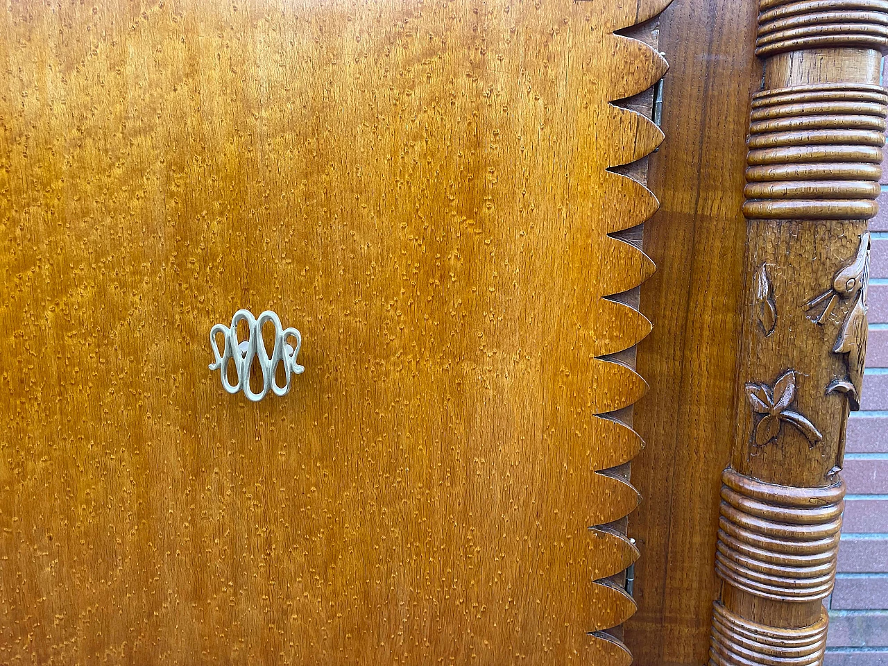 Credenza in legno e metallo di Pierluigi Colli, anni '50 7