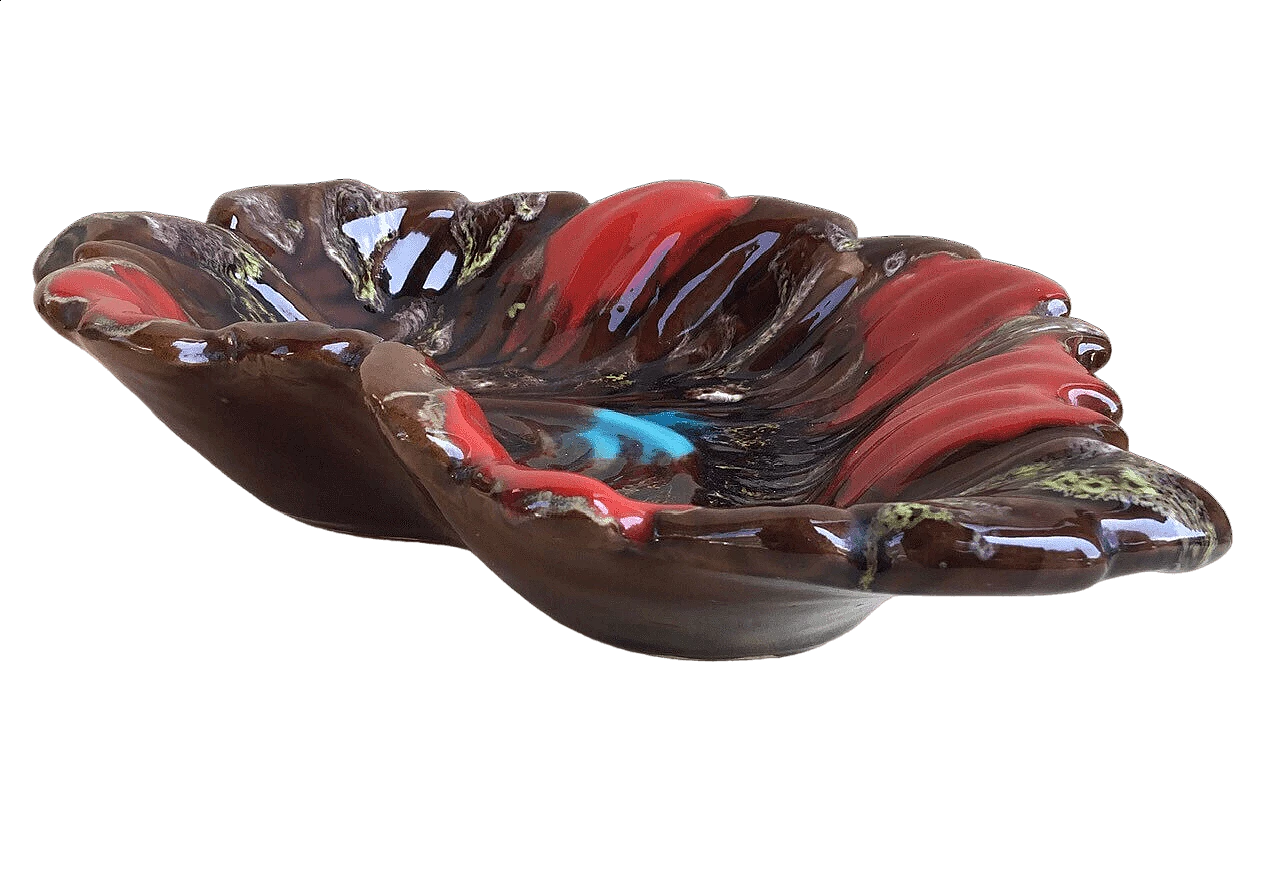 Centrotavola in ceramica smaltata di Vallauris, anni '50 11