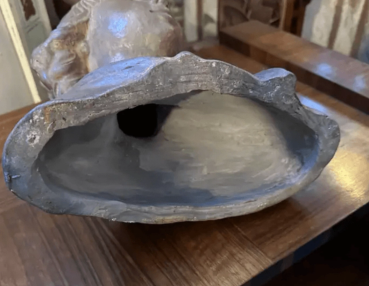 Bust of young girl in Sicilian handmade terracotta, 1930s 10