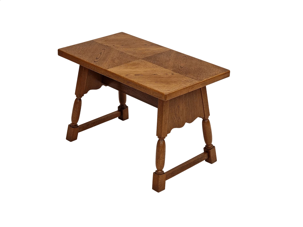 Danish oak coffee table, 1950s 14
