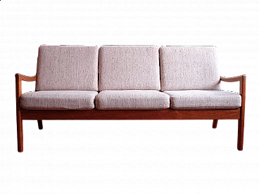 3-seater Senator sofa by Ole Wanscher for Poul Jeppesen, late 20th century