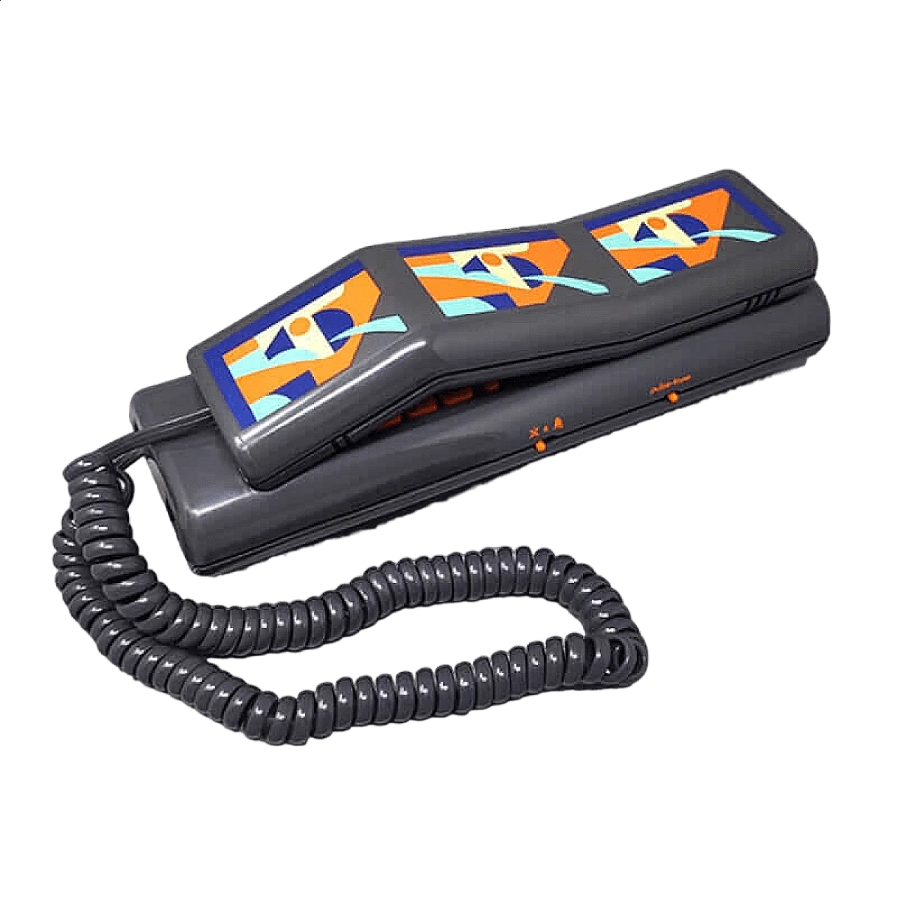 Deco Swatch Twin Phone landline phone, 1980s 13