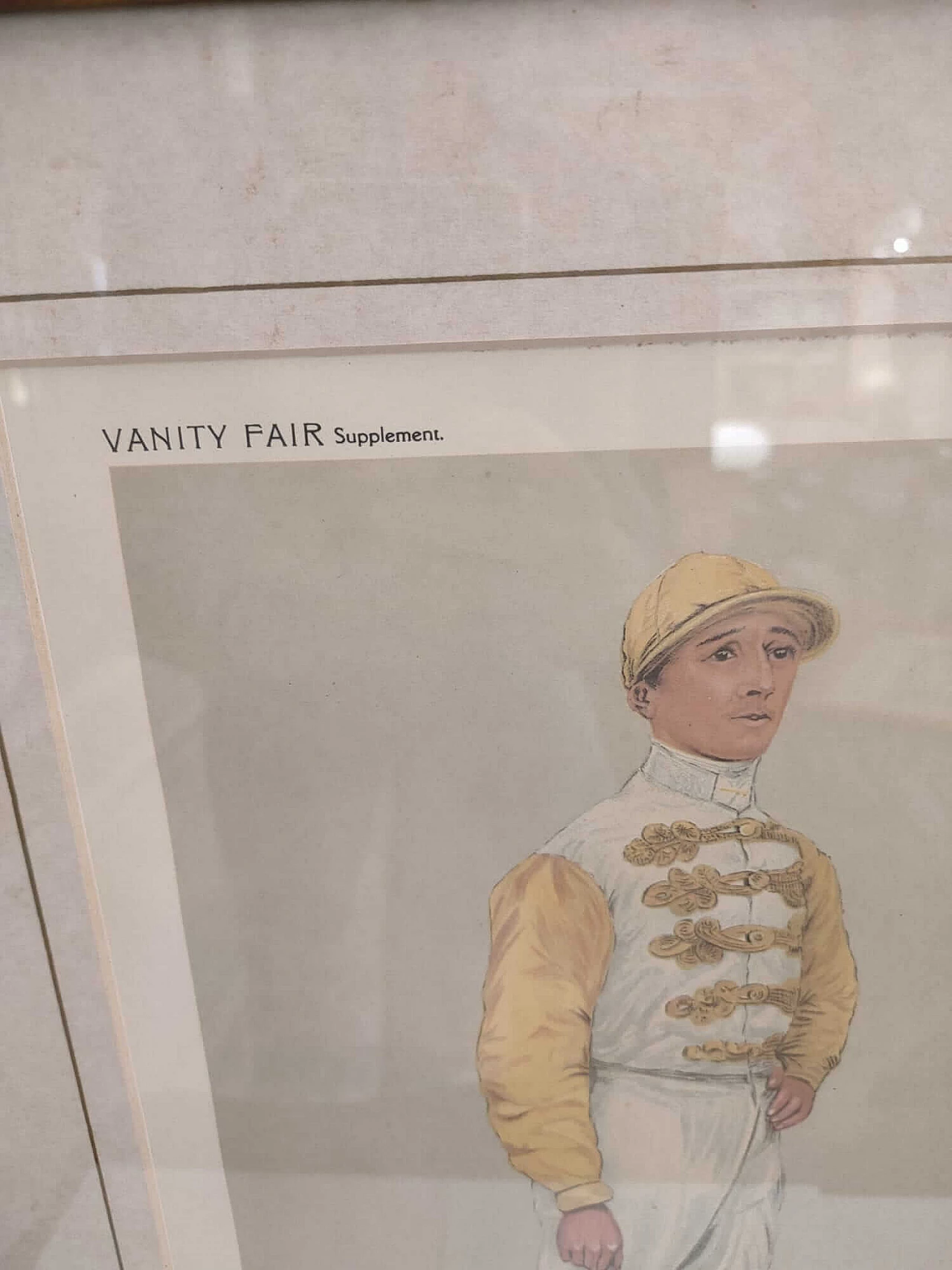 Stampa litografica del fantino Danny Maher per Vanity Fair, 1903 4