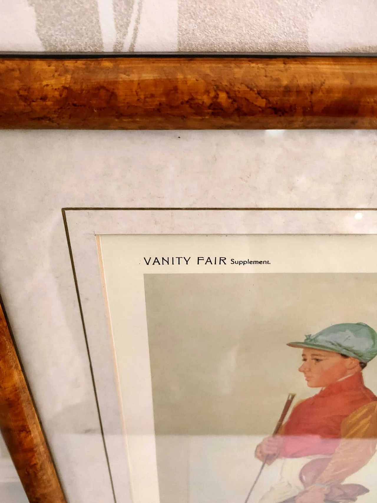 Stampa litografica del fantino Frank Wotton per Vanity Fair, 1909 2