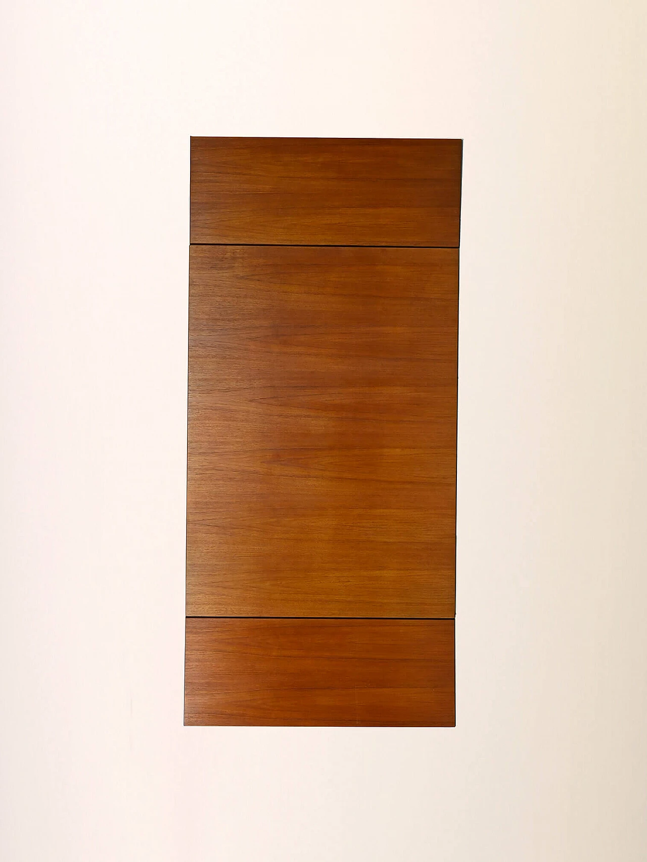 Tavolo scandinavo allungabile in legno chiaro e teak, anni '60 9