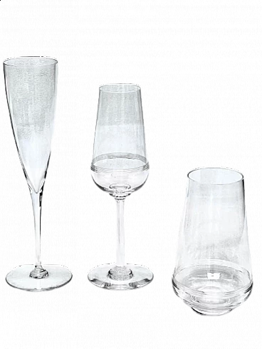 30 Baccarat in cristallo, anni '70