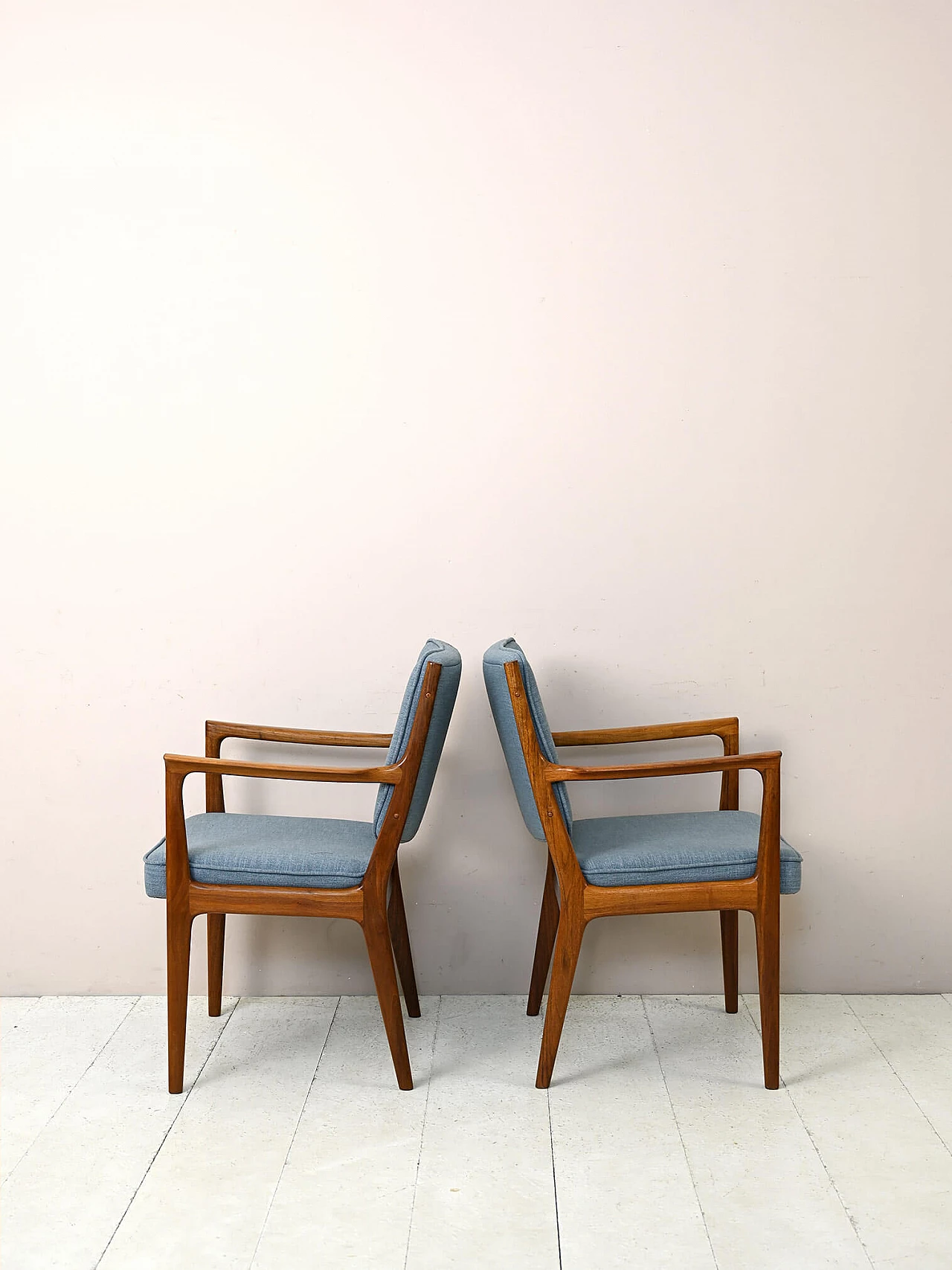 Pair of armchairs by Karl-Erik Ekselius for JOC Möbel AB Vetlanda, 1960s 1