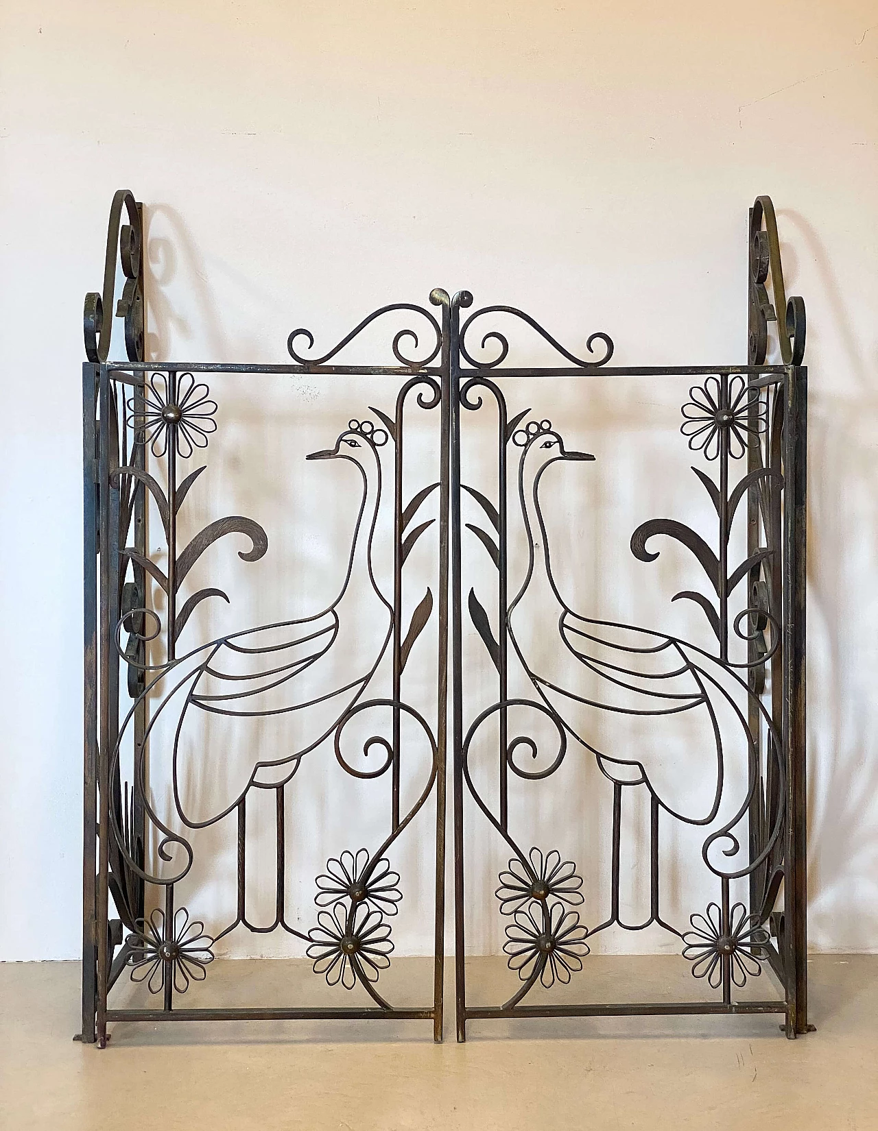 Wrought iron gate, 1970s 2
