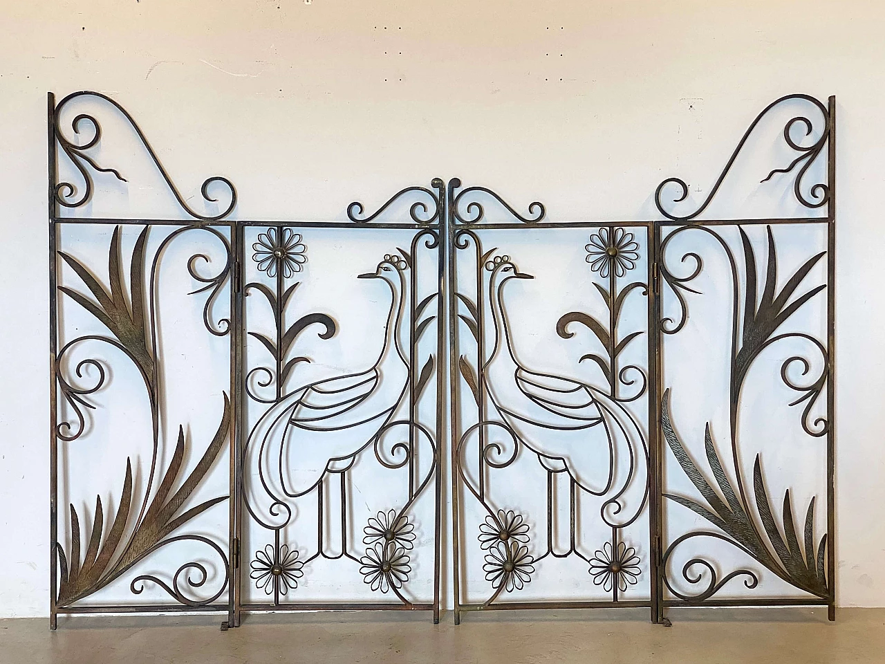 Wrought iron gate, 1970s 3