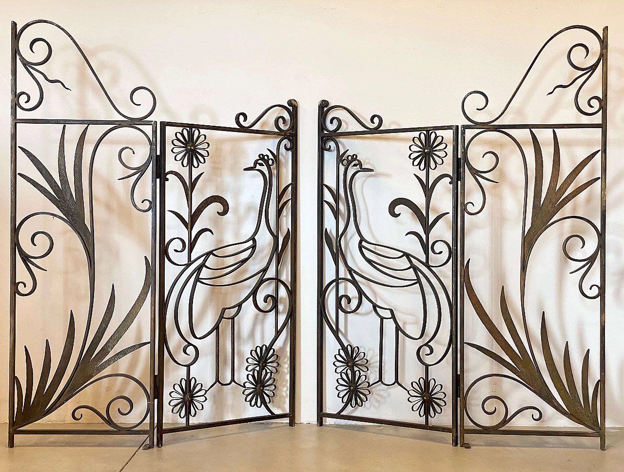 Wrought iron gate, 1970s 4