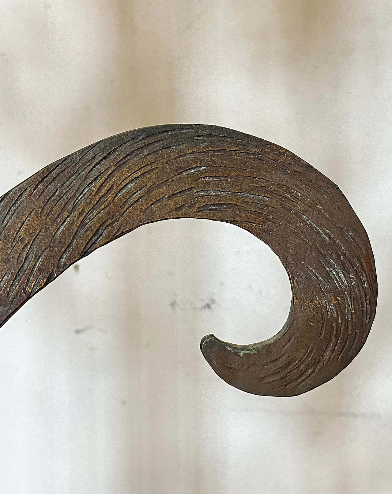 Cancello in ferro battuto, anni '70 9