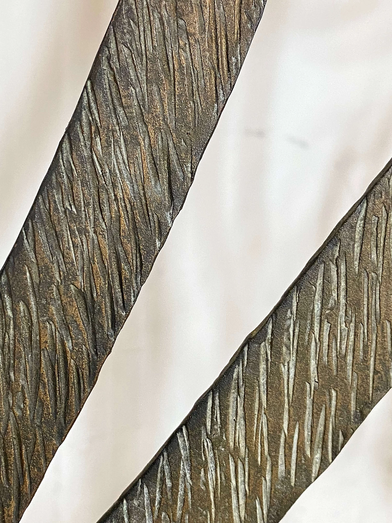 Cancello in ferro battuto, anni '70 12