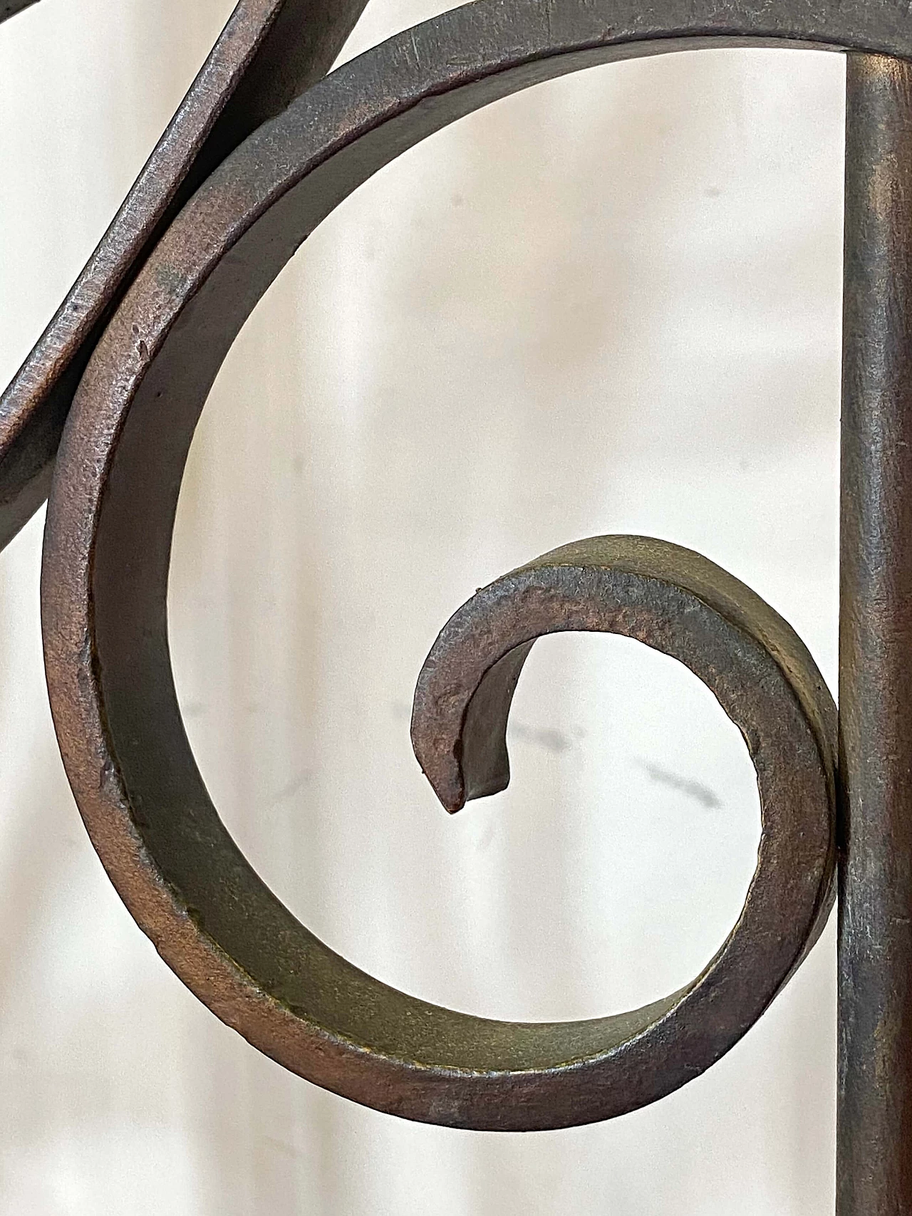 Cancello in ferro battuto, anni '70 20