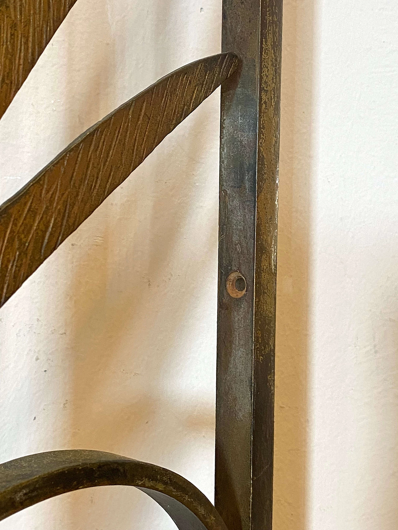 Cancello in ferro battuto, anni '70 22