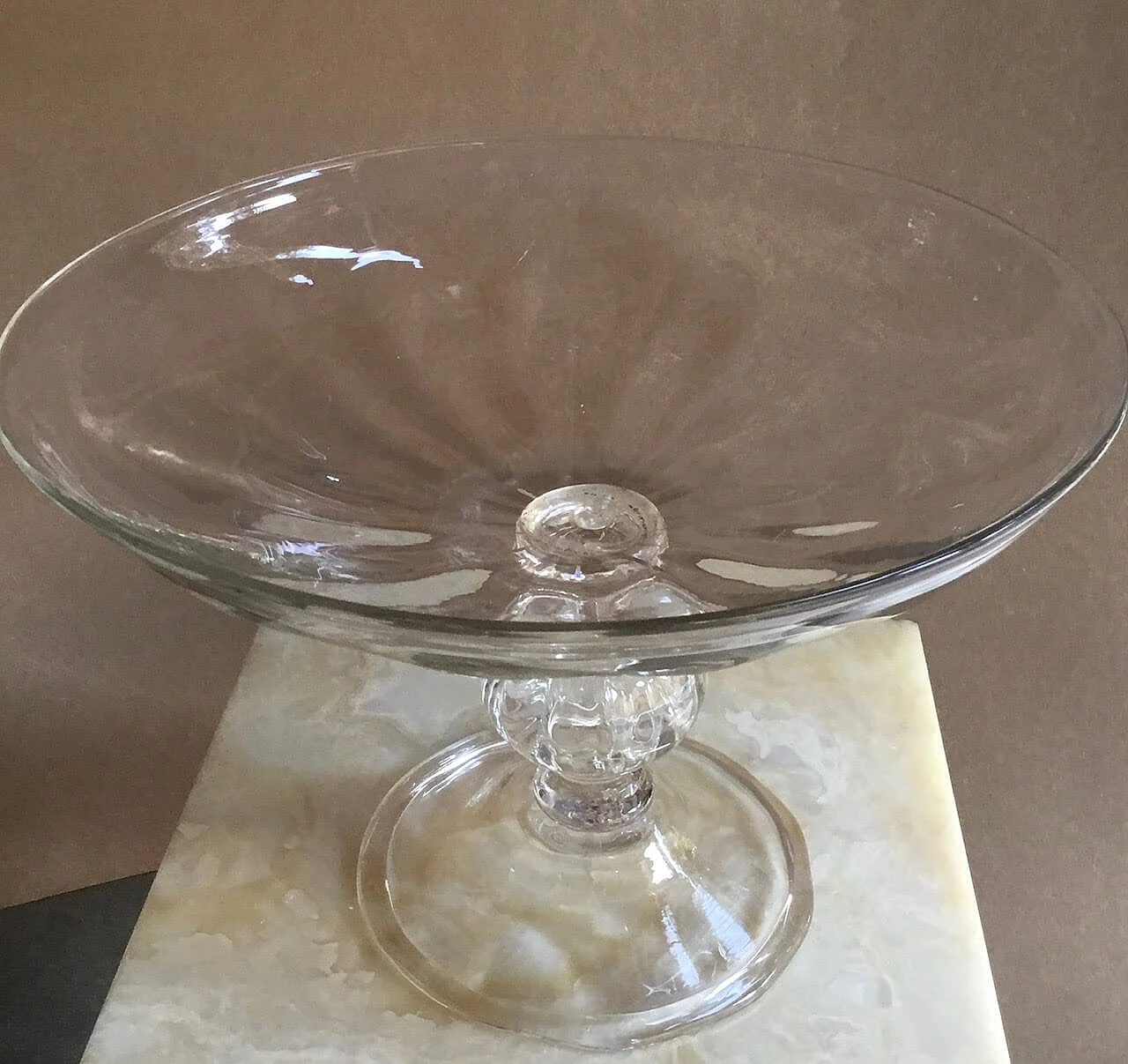 Blown glass riser, 19th century 3