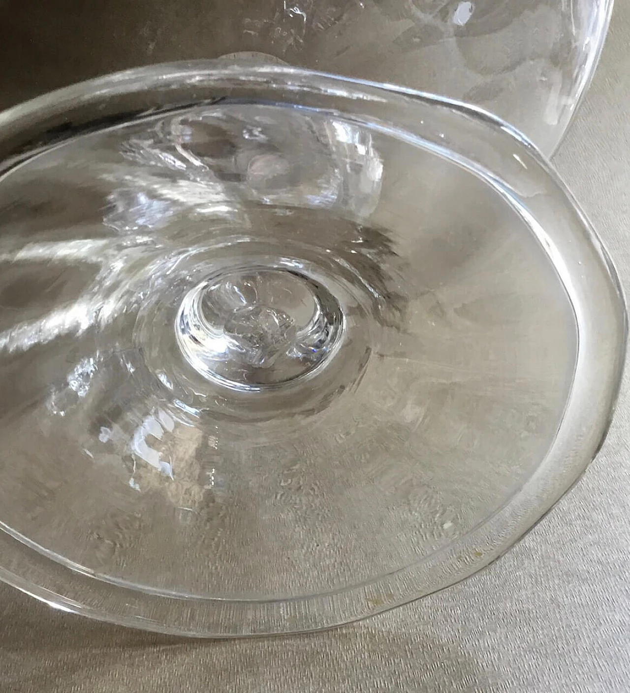 Blown glass riser, 19th century 4