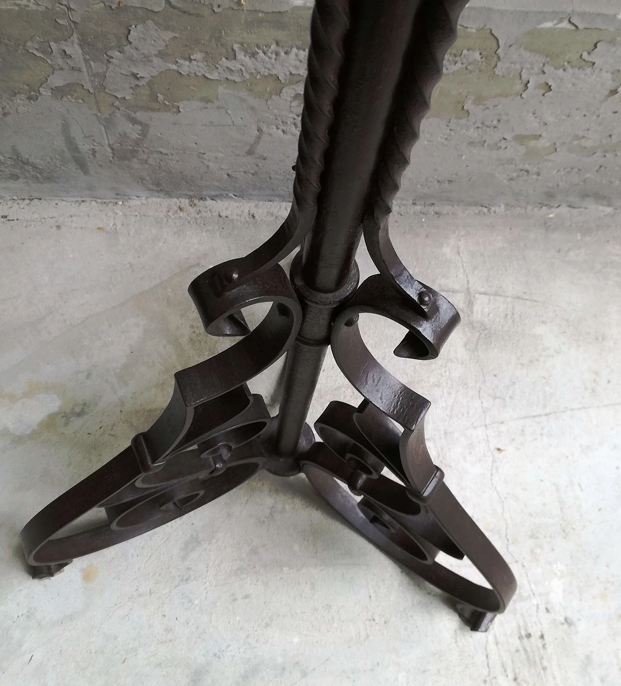 Wrought iron coat stand, 1920s 7
