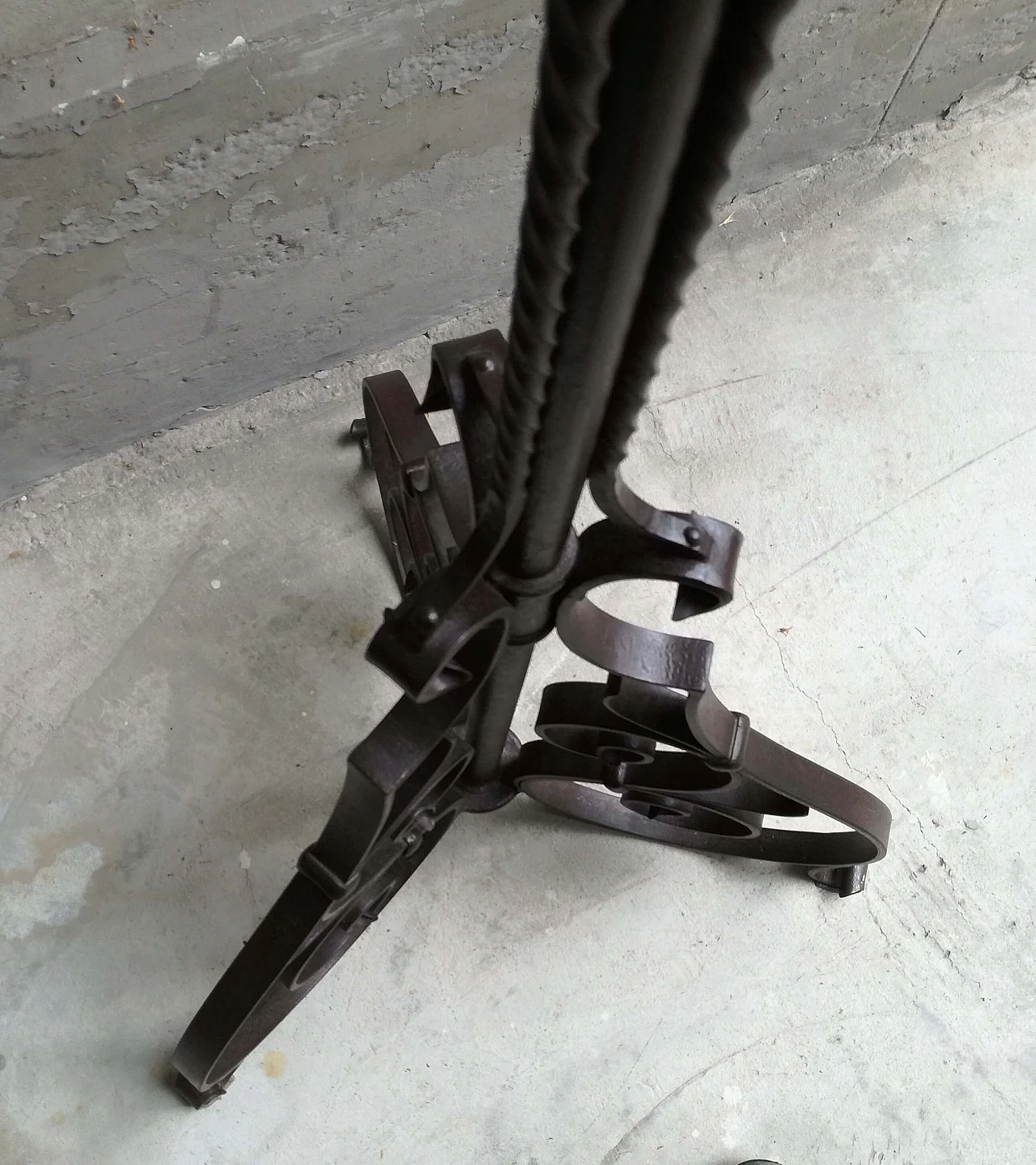 Wrought iron coat stand, 1920s 11