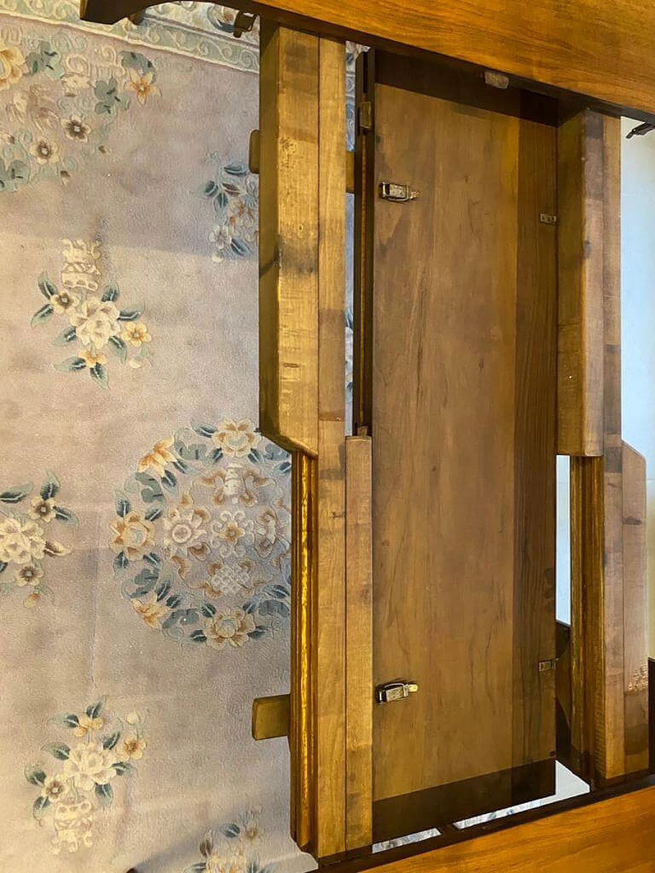 Tavolo ovale allungabile in legno, '800 1