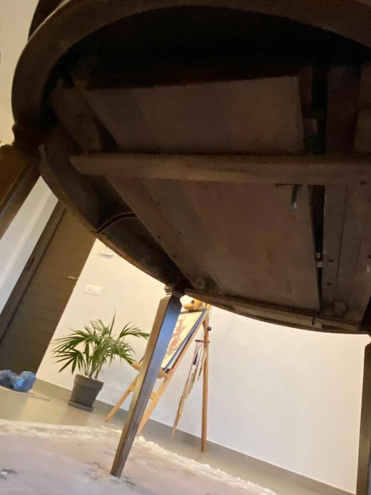 Tavolo ovale allungabile in legno, '800 8