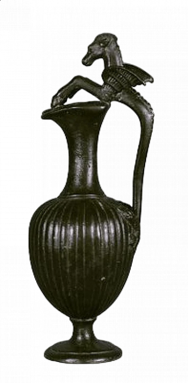 Bronze vase by Fonderia Chiurazzi, 1950s