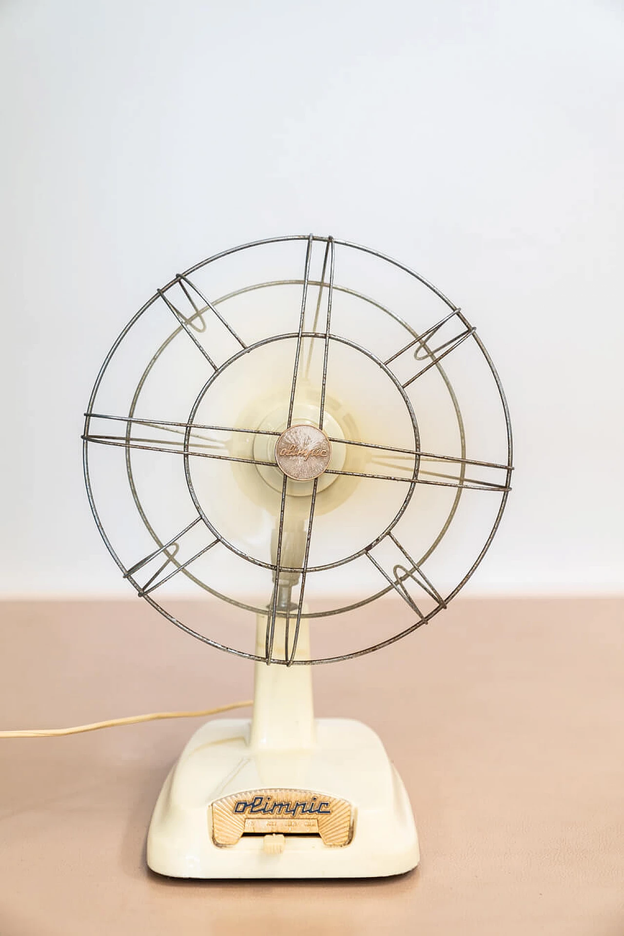 Olympic metal and plastic fan, 1970s 12