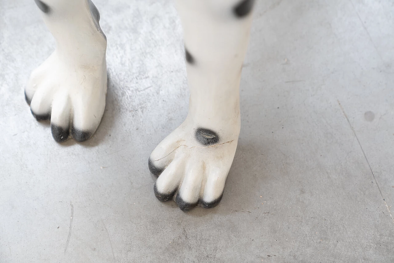 Scultura in resina di cane dalmata, anni '70 1374979