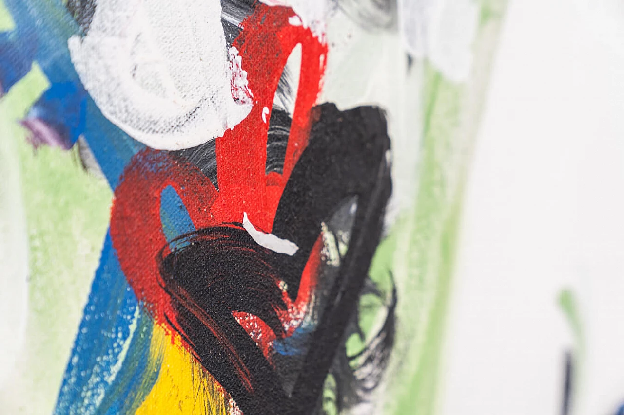 Japanese geisha painting, 2000s 4