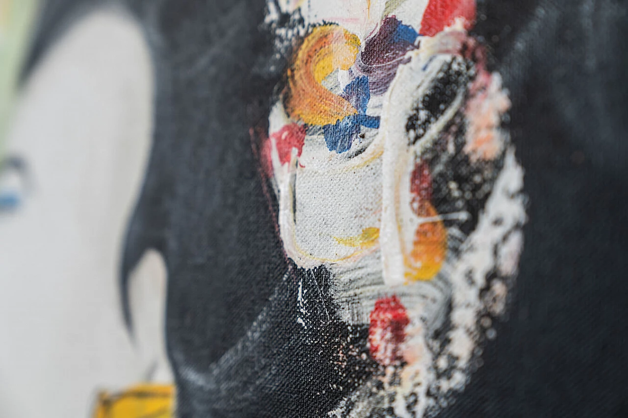 Japanese geisha painting, 2000s 6