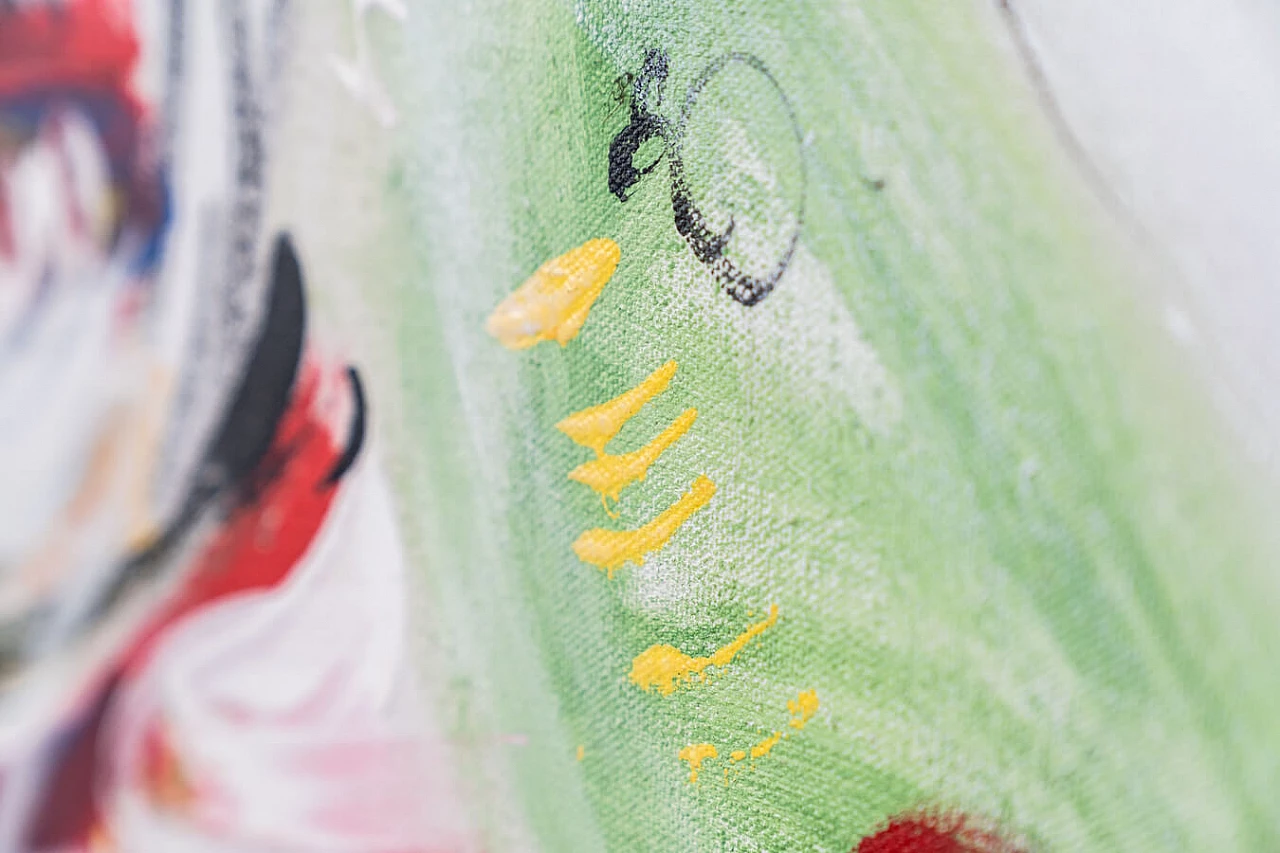 Japanese geisha painting, 2000s 8