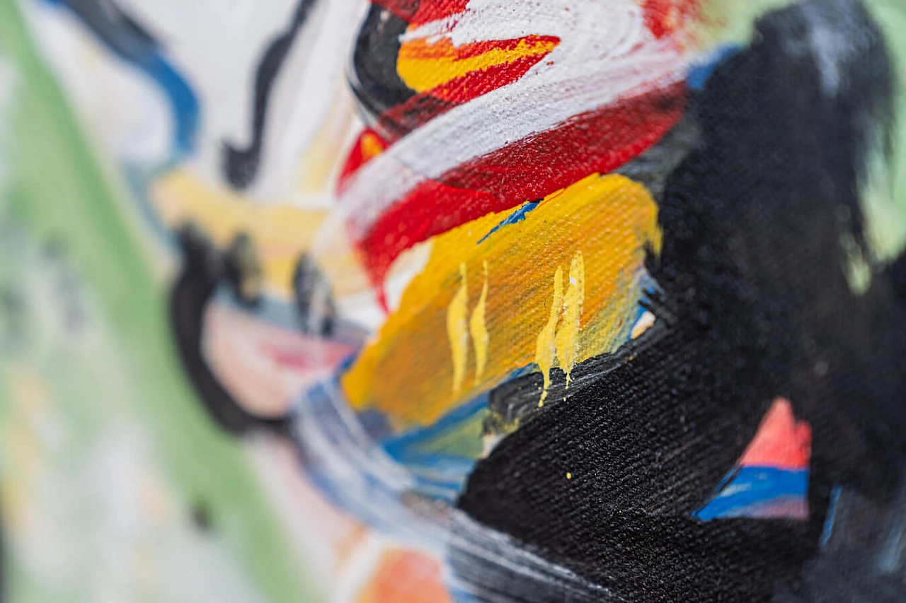 Japanese geisha painting, 2000s 11