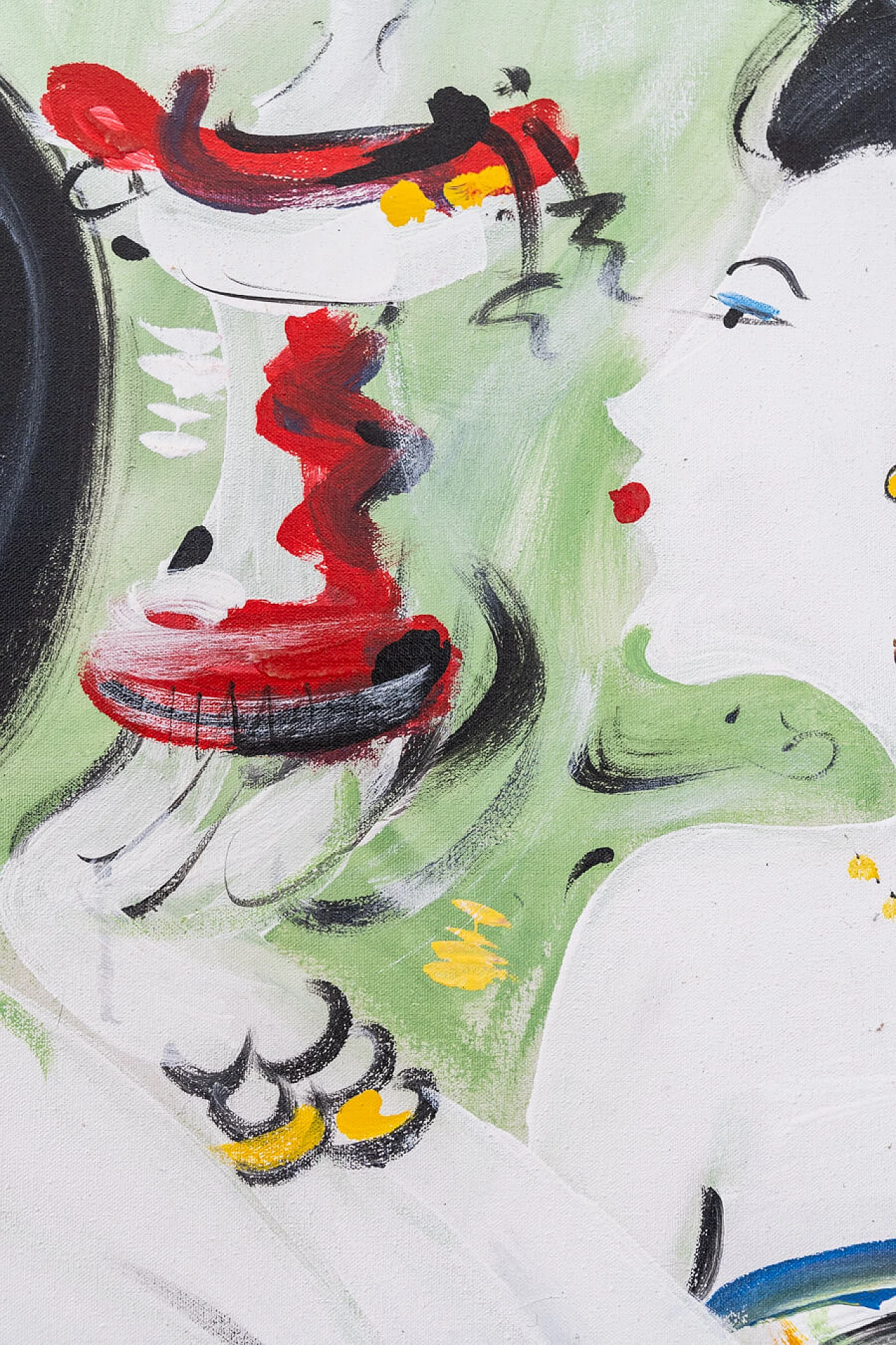 Japanese geisha painting, 2000s 12