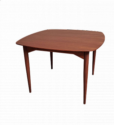 Danish teak extending table, 1960s