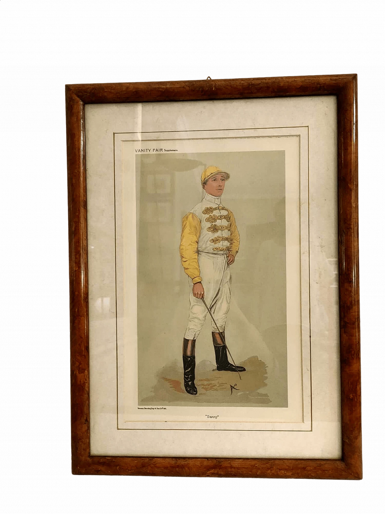 Stampa litografica del fantino Danny Maher per Vanity Fair, 1903 7