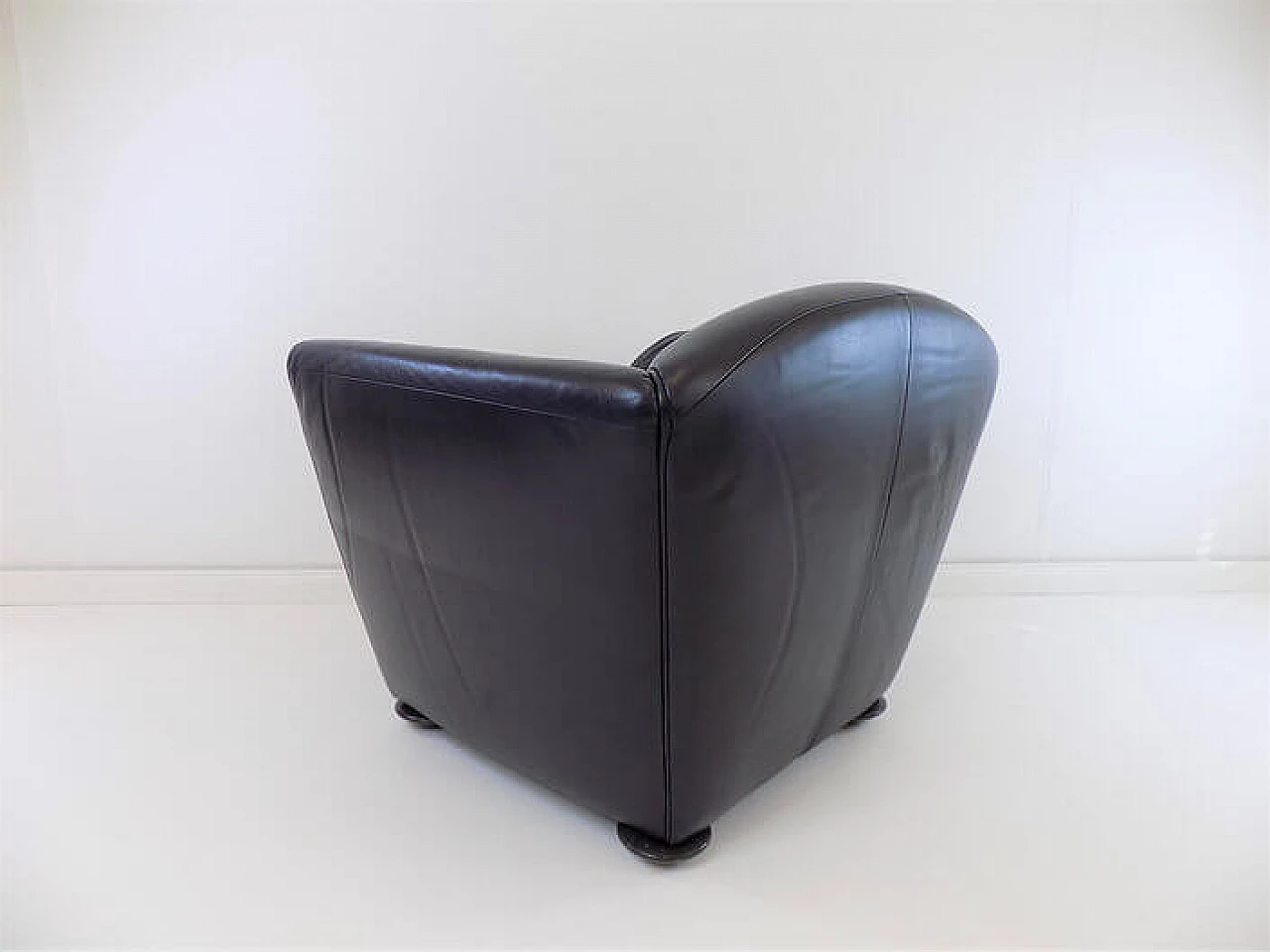 Zelda leather armchair by Peter Maly for Cor, 1980s 7