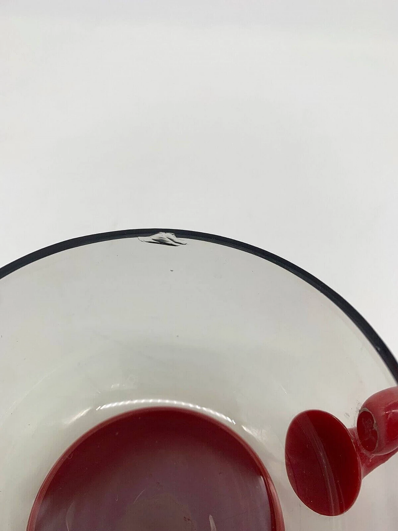 6 Tazzine da caffè e caraffa con mestolo in vetro di Murano attribuiti a Venini, anni '30 4