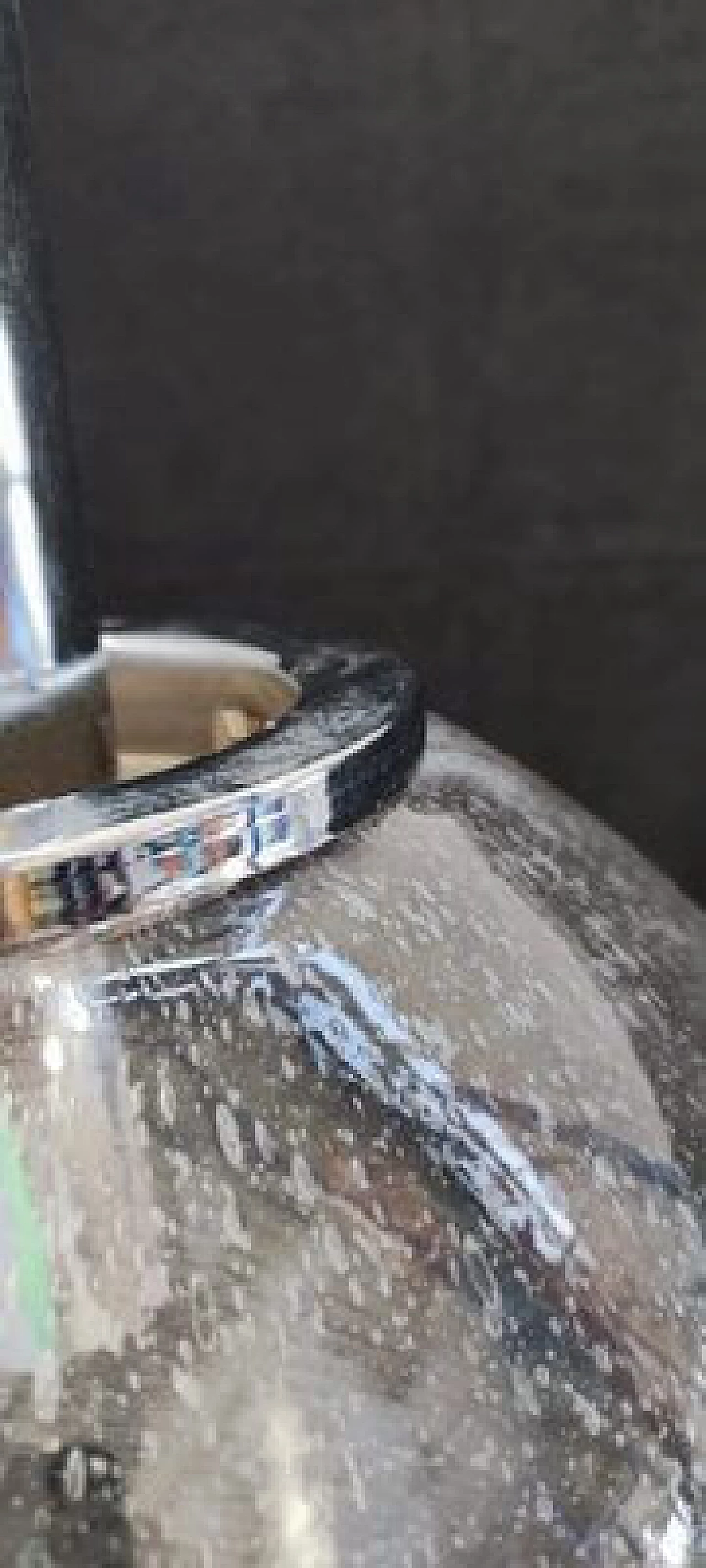 Round glass pendant lamp by Targetti Sankey, 1970s 9